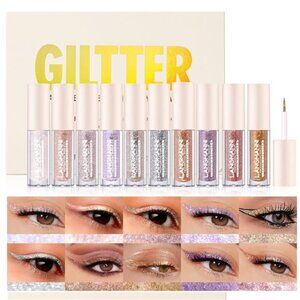 0 Colors Liquid Pearl Glitter Eyeliner & Eyeshadow